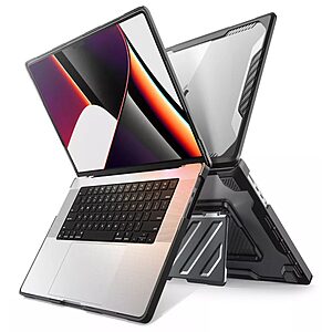 SUPCASE® Unicorn Beetle Pro with Stand: Θήκη MacBook Pro 16" (2021-2023)