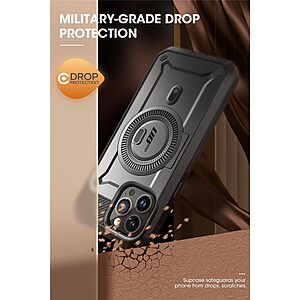SUPCASE® Unicorn Beetle Pro Mag Θήκη iPhone 14 Pro Max: Υψηλής Αντοχής με Τριπλή Προστασία και Κλιπ Ζώνης | Τεχνολογία MagSafe - Πιστοποίηση Αντοχής MIL-STD 810G-516.6 - Image 6