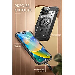 SUPCASE® Unicorn Beetle Pro Mag Θήκη iPhone 14 Pro Max: Υψηλής Αντοχής με Τριπλή Προστασία και Κλιπ Ζώνης | Τεχνολογία MagSafe - Πιστοποίηση Αντοχής MIL-STD 810G-516.6 - Image 8