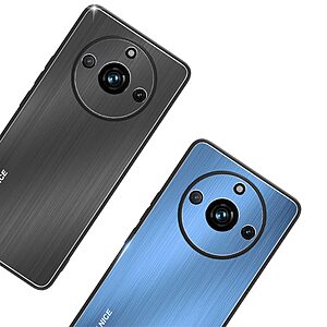 Θήκη Realme 11 Pro 5G / 11 Pro+ 5G Mad Mask Ultra Thin Aluminum Premium Πλάτη από σκληρό πλαστικό ασημί - Image 5