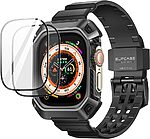 SUPCASE® Unicorn Beetle Pro: Θήκη & Tempered Glass για Apple Watch Ultra (49mm) - Black