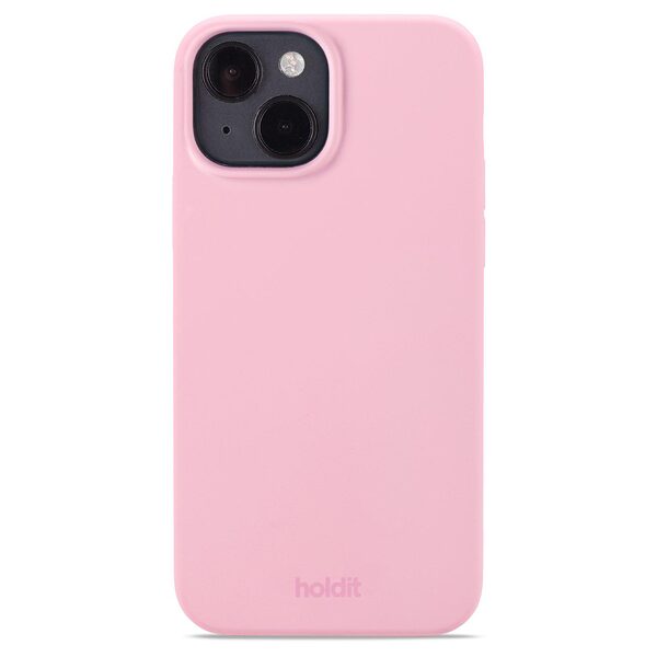 Θήκη σιλικόνης Holdit® για iPhone 15 Blush pink (Ροζ)