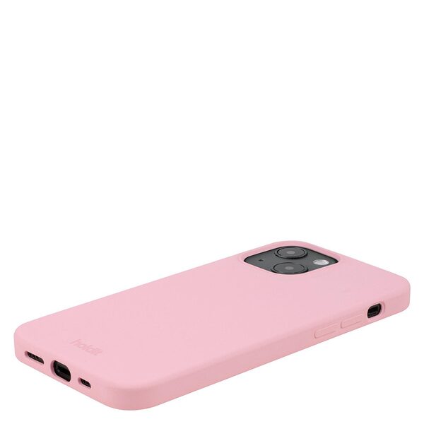 Θήκη σιλικόνης Holdit® για iPhone 15 Blush pink (Ροζ)