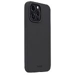 Θήκη σιλικόνης Holdit® για iPhone 15 Pro Max Black (Μαύρο)