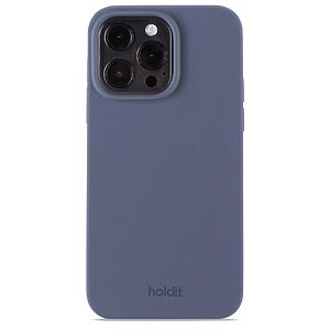 Θήκη σιλικόνης Holdit® για iPhone 15 Pro Max Pacific blue (Μπλε ωκεανού )