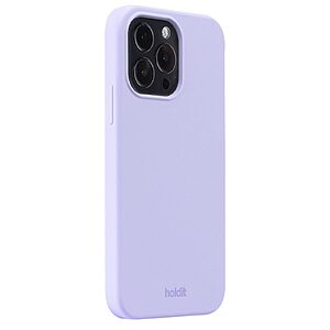 Θήκη σιλικόνης Holdit® για iPhone 15 Pro Max Lavender (Μωβ λεβάντας )