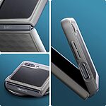Caseology Parallax by Spigen® Θήκη Σιλικόνης για Samsung Galaxy Z Flip5 5G: Προστασία Κάμερας με Πιστοποίηση Αντοχής MIL-STD 810G-516.6 - Ash Grey - Image 6