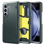 Spigen® Slim Armor Pro για Galaxy Z Fold5 5G: Υψηλής Ποιότητας Προστασία με Πολυτελές Σχεδιασμό και Στρατιωτικές Προδιαγραφές (MIL STD 810G 516.6) - Abyss Green