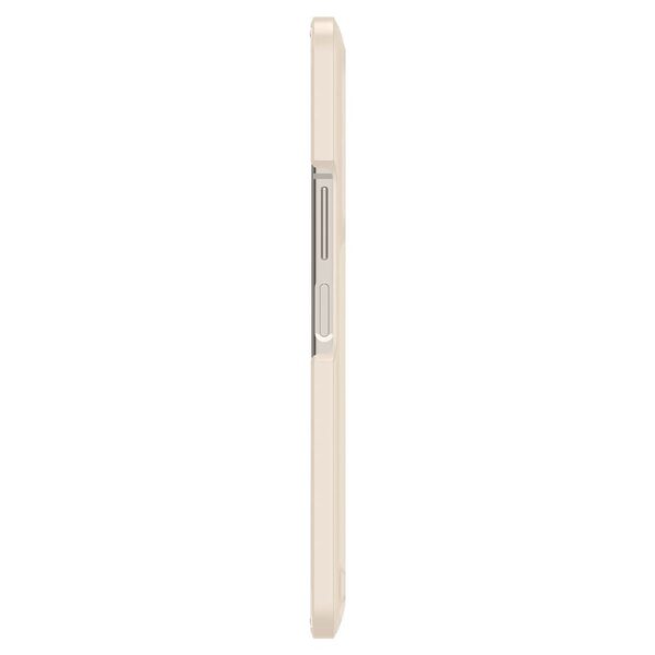 spigen thin fit samsung galaxy z fold5 5g super slim durable premium plastic pearled ivory 7