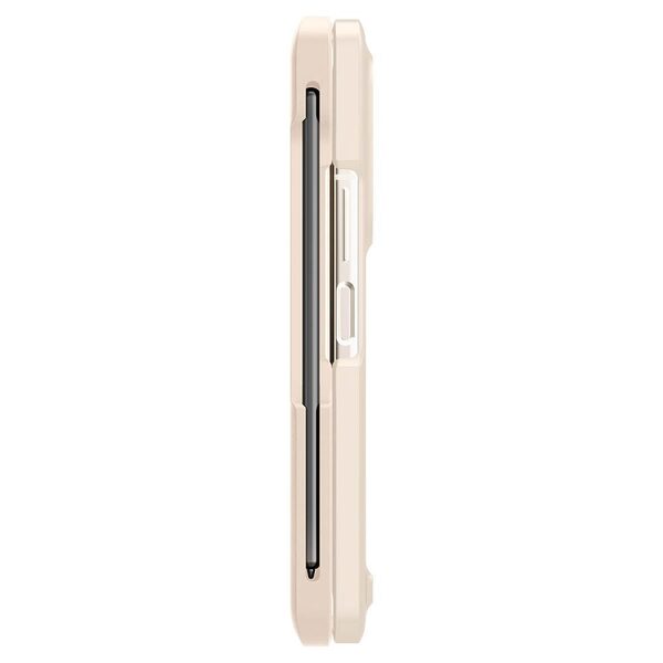spigen thin fit samsung galaxy z fold5 5g super slim durable premium plastic pearled ivory 8