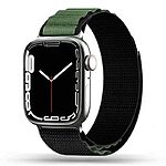 Λουράκι Tech-Protect Nylon Pro για Apple Watch 4/5/6/7/8/S/Ultra (42 / 44 / 45 / 49 mm) - μαύρο / χακί - Image 6