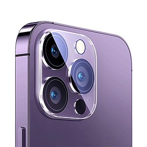 Baseus Crystal [x2.Σετ] Προστατευτικά Φακού Κάμερας για iPhone 15 Pro / 15 Pro Max Πλήρης Κάλυψη