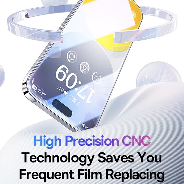 tempered glass apple iphone 15 pro max baseus full glue 34733 4
