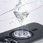 Θήκη iPhone 15 Pro Max BENKS Magnetic Series v3 Hybrid συμβατό με Magsafe φορτιστή Transparent Πλάτη TPU λευκό - Image 3
