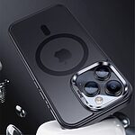 Θήκη iPhone 15 Pro Max BENKS Magnetic Matte Series συμβατό με Magsafe φορτιστή Πλάτη TPU μπλε - Image 2