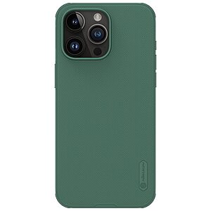 Θήκη iPhone 15 Pro Max NiLLkin Super Frosted Matte Series Πλάτη από Premium σκληρό πλαστικό πράσινο