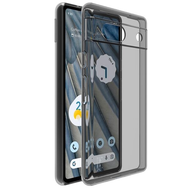 Θήκη Google Pixel 7A IMAK UX-5 Series Soft TPU πλάτη διάφανη μαύρο