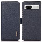 Θήκη Google Pixel 7A KHAZNEH Leather Wallet Golden Clasp με βάση στήριξης