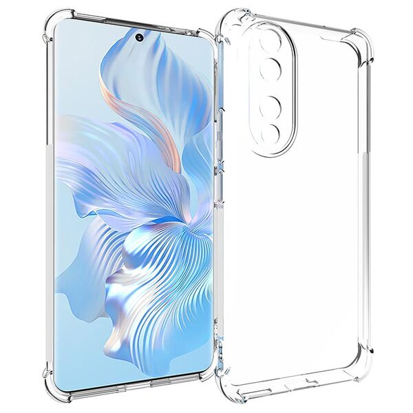 Θήκη Honor 90 OEM Silicone Sockproof V6 Anti-Slip Transparent Πλάτη TPU