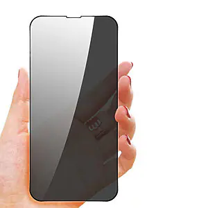 Anti-Spy με Προστασία Privacy για iPhone 13 Pro Max / 14 Plus Πλήρης Προστασία Οθόνης - Tempered Glass 9H, Κάλυψη 100%, OEM, 0.26mm