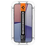 Spigen® Tempered EZ Fit GLAS.tR για iPhone 15 Γυαλί Προστασίας οθόνης 9H [x2.Σετ] με Εργαλείο Τοποθέτησης EZ Fit - Image 7