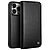 Θήκη iPhone 15 Pro Max QIALINO book v2 από Premium αυθεντικό δέρμα Genuine Cowhide μαύρο