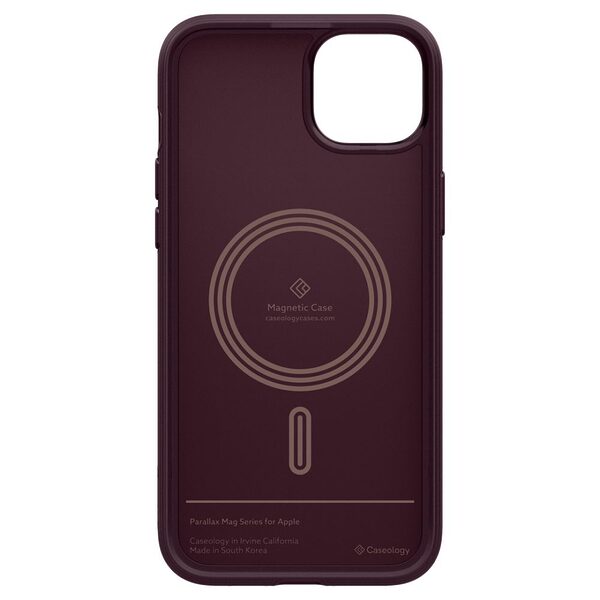 thiki caseology parallax iphone15 burgundy 3