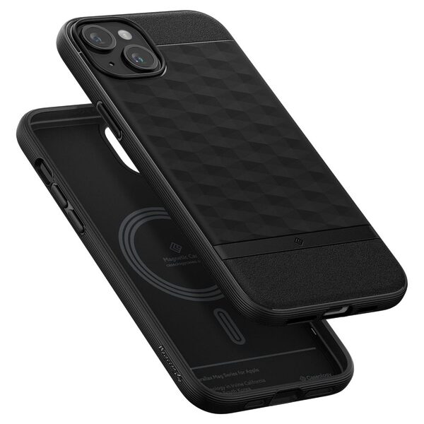 thiki caseology parallax iphone15 matte black 5