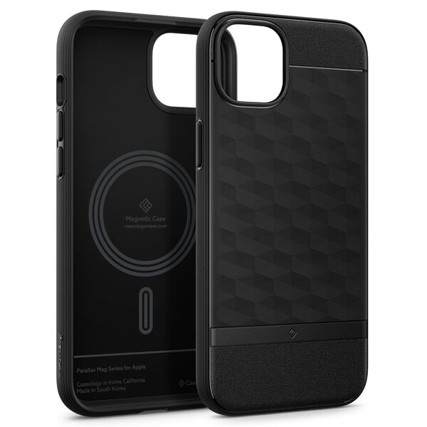 thiki caseology parallax iphone15 matte black 8