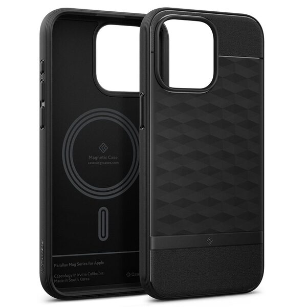 thiki caseology parallax iphone15 pro matte black 8