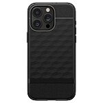 Caseology Parallax by Spigen® Θήκη Σιλικόνης για iPhone 15 Pro Max: Προστασία Κάμερας με Πιστοποίηση Αντοχής MIL-STD 810G-516.6 - Matte Black - Image 2