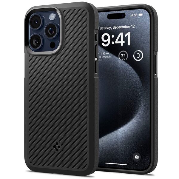 Spigen® Core Armor iPhone 15 Pro: Στιλάτη και Λεπτή Θήκη Σιλικόνης