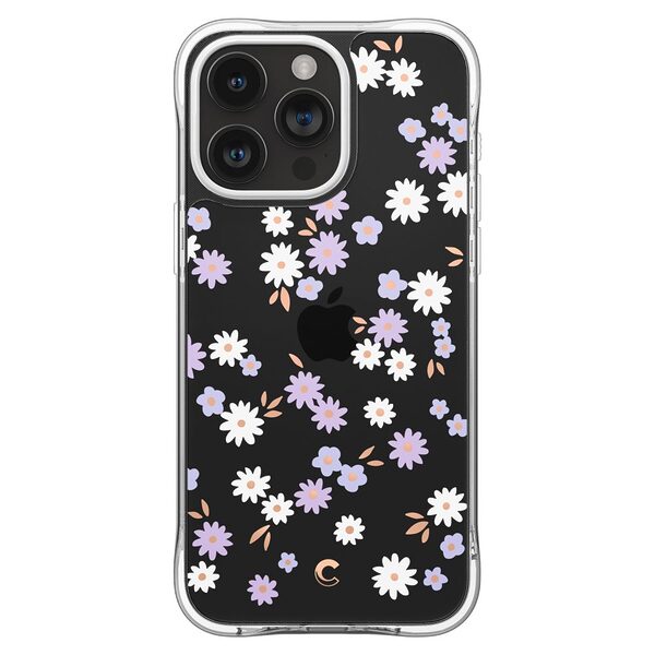 Spigen® Cyrill Cecile για iPhone 15 Pro: Κομψή θήκη σιλικόνης με Μοτίβο Dream Daisy και Προηγμένη Προστασία από Πτώσεις και Γρατζουνιές - Image 2