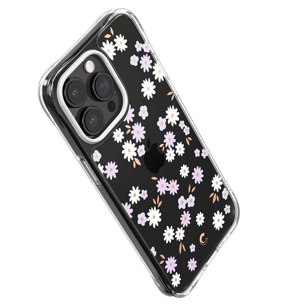 Spigen® Cyrill Cecile για iPhone 15 Pro: Κομψή θήκη σιλικόνης με Μοτίβο Dream Daisy και Προηγμένη Προστασία από Πτώσεις και Γρατζουνιές - Image 6