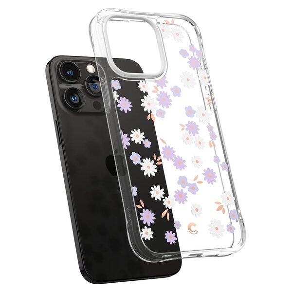 Spigen® Cyrill Cecile για iPhone 15 Pro: Κομψή θήκη σιλικόνης με Μοτίβο Dream Daisy και Προηγμένη Προστασία από Πτώσεις και Γρατζουνιές - Image 7