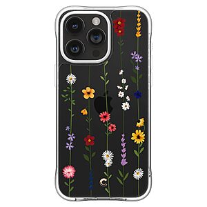 thiki spigen cyrill cecile iphone 15 pro flower garden 1