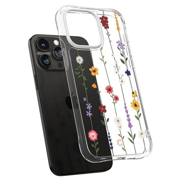 thiki spigen cyrill cecile iphone 15 pro flower garden 6