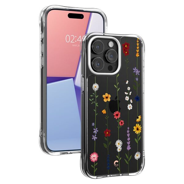 thiki spigen cyrill cecile iphone 15 pro flower garden 7