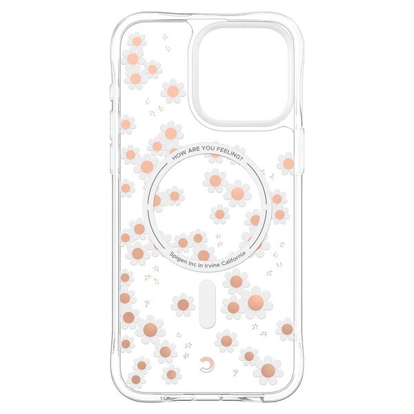 thiki spigen cyrill cecile iphone 15 pro max white daisy 2