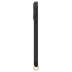 Spigen® Cyrill Classic Charm για iPhone 15 Pro Max: Κομψή Θήκη με Λουράκι, Μείγμα Σιλικόνης για Υψηλή Προστασία και Αισθητική – Black - Image 4