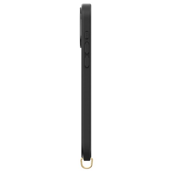 Spigen® Cyrill Classic Charm για iPhone 15 Pro Max: Κομψή Θήκη με Λουράκι, Μείγμα Σιλικόνης για Υψηλή Προστασία και Αισθητική – Black - Image 4