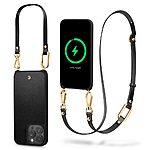 Spigen® Cyrill Classic Charm για iPhone 15 Pro Max: Κομψή Θήκη με Λουράκι, Μείγμα Σιλικόνης για Υψηλή Προστασία και Αισθητική – Black - Image 8