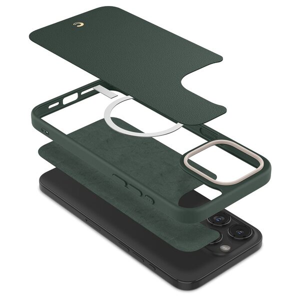 thiki spigen cyrill kajuk magsafe iphone 15 pro forest green 6
