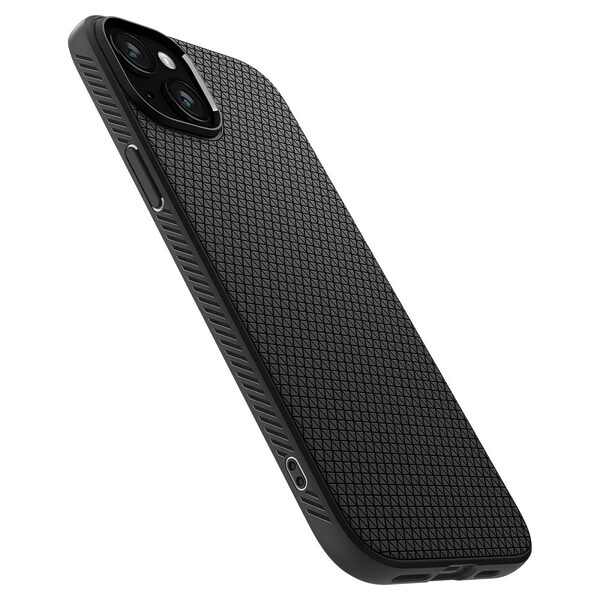 thiki spigen liquid air iphone 15 matte black 7