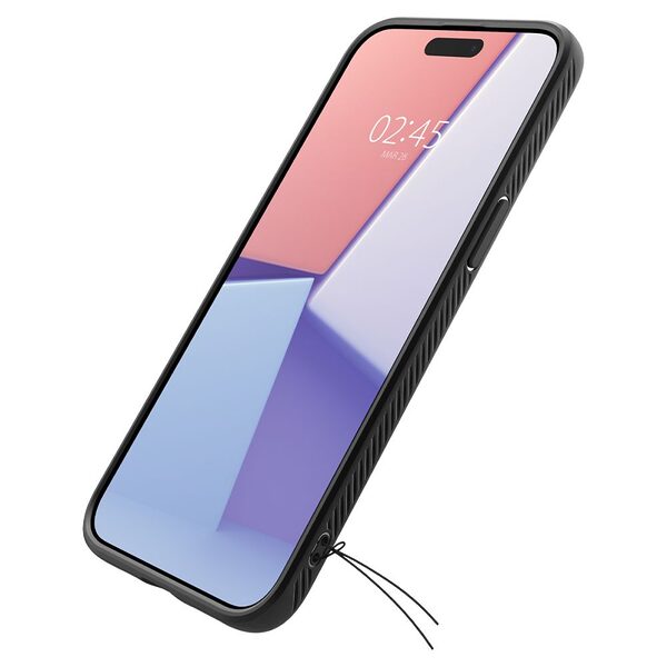 thiki spigen liquid air iphone 15 pro max matte black 8