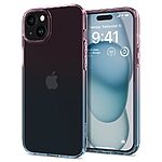 Spigen® Liquid Crystal για iPhone 15: Λεπτή Θήκη Σιλικόνης από Ανθεκτικό TPU