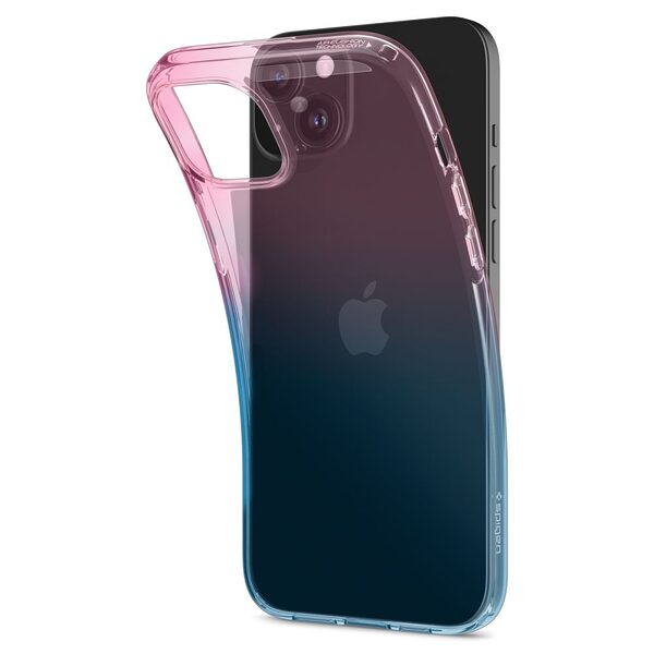 thiki spigen liquid crystal iphone 15 pink 4