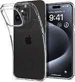 Spigen® Liquid Crystal για iPhone 15 Pro: Λεπτή Θήκη Σιλικόνης από Ανθεκτικό TPU