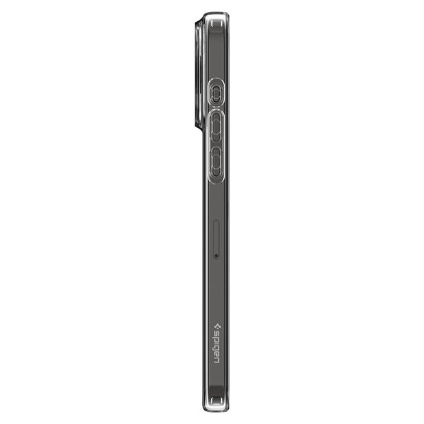 Spigen® Liquid Crystal για iPhone 15 Pro: Λεπτή Θήκη Σιλικόνης από Ανθεκτικό TPU, με Αντικραδασμικές Ζώνες – Crystal Clear - Image 4