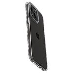 Spigen® Liquid Crystal για iPhone 15 Pro: Λεπτή Θήκη Σιλικόνης από Ανθεκτικό TPU, με Αντικραδασμικές Ζώνες – Crystal Clear - Image 7
